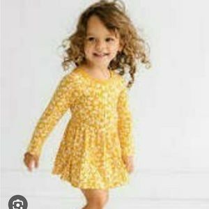 Little Sleepies Golden Poppies Twirl Dress